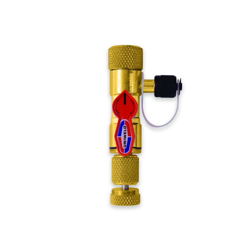ERREcom Universal Valve Core Removal Kit For AC & Refrigeration – Screwdriver Tool, Made In Italy