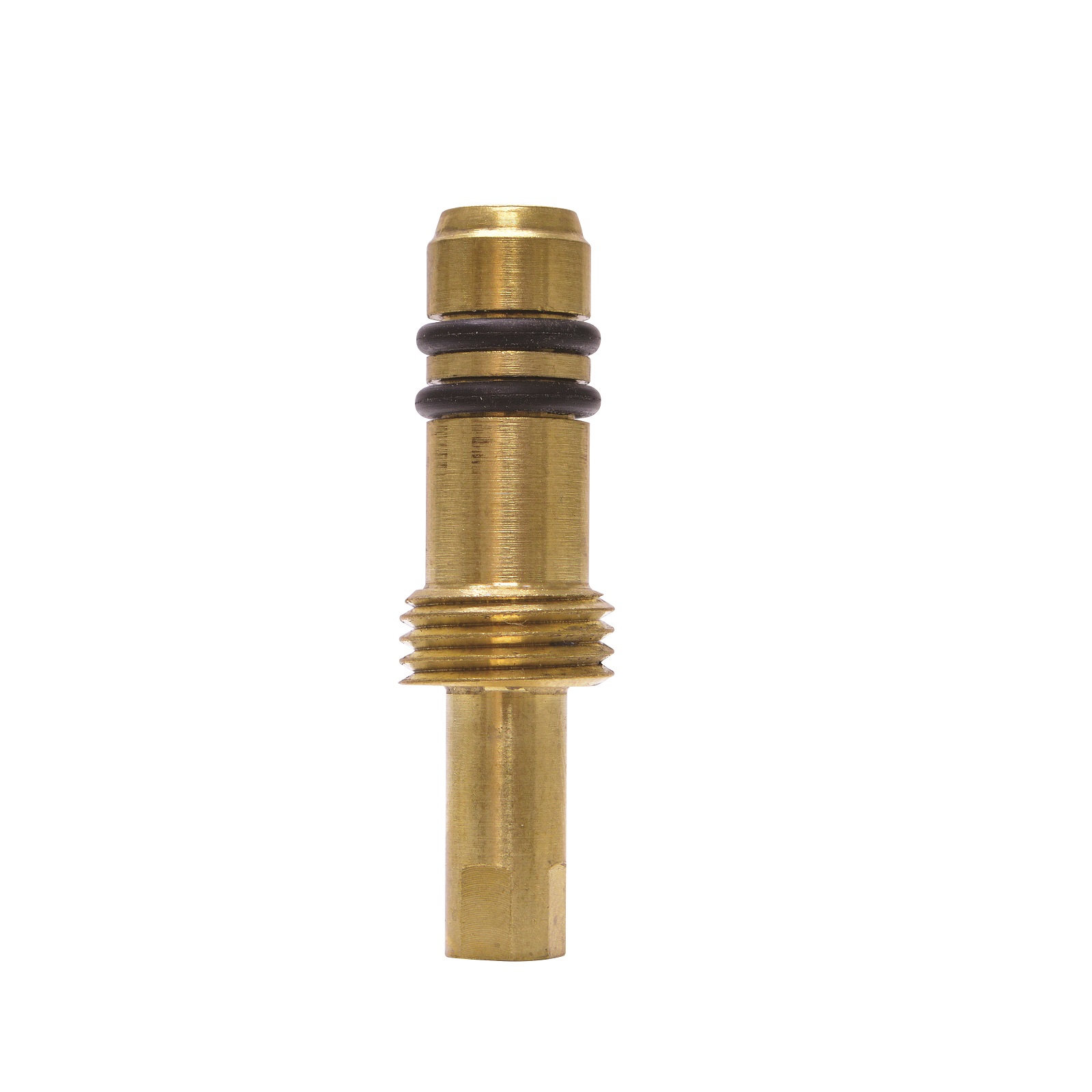 Uniweld 47549 Brass Manifold 2-valve 2 1/2" LPF w/ 92863 adapters R22/R410A/R404 