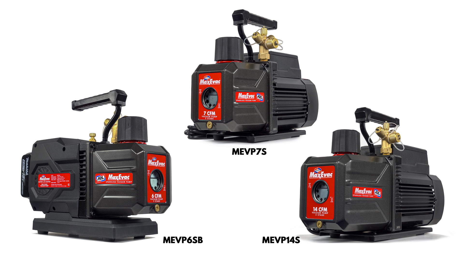 MaxEvac vacuum pumps